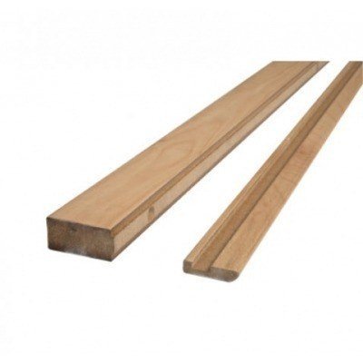 EMBOCADURA CIERRE PUERTA CORREDERA RECHAPADO HAYA