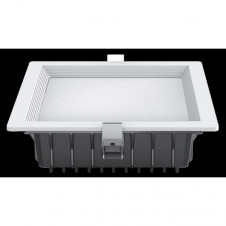 Downlight Led Intego Pro Cuad. 32w 1880lm 7x22x22 Cm Blanco 6400k Corte 19x19 Cm
