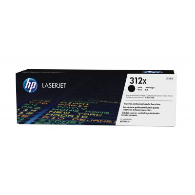 Cartucho de tóner de alta capacidad 312X negro para LaserJet
