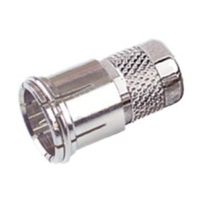 Conector F Macho Coaxial 7mm Rapido a torsion