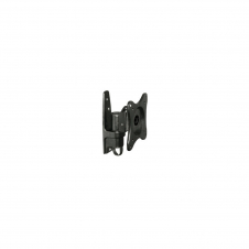 SOPORTE DE PARED FONESTAR PARA TV PLANAS 13P -27P HORIZONTAL 180º VERTICAL 15º GIRATORIO 360º NEGRO STV-651N