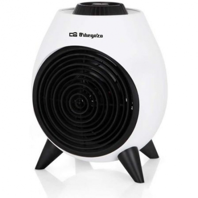 CALEFACTOR ORBEGOZO FH 5037 - 2000W - 2 NIVELES POTENCIA (1000/2000W) - MODO VENTILADOR - PROTECCIÓN SOBRECALENTAMIENTO