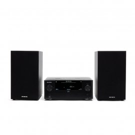 Micro Cadena Aiwa MSBTU500, 50W, CD, Bluetooth, USB, negro