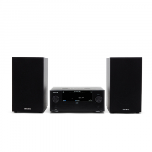 Micro Cadena Aiwa MSBTU500, 50W, CD, Bluetooth, USB, negro