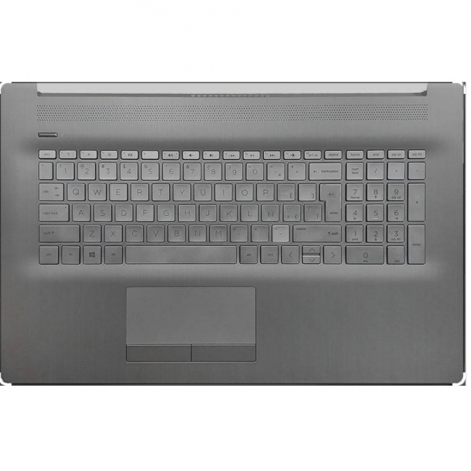 Top case + teclado HP 17-BY Plata L92785-071