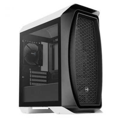 CAJA SEMITORRE AEROCOOL AERO ONE MINI WHITE - 2*USB 3.0 - HD AUDIO+MIC - SOPORTA REFRIGERACIÓN LÍQUIDA - MICRO ATX/ MINI ITX