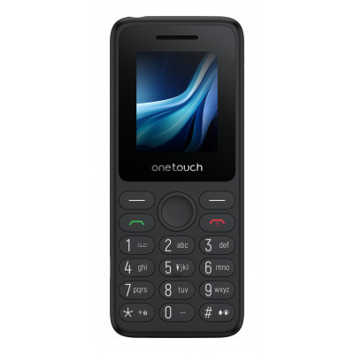 OneTouch 5041 4,57 cm (1.8) 82,8 g Negro Teléfono para personas mayores