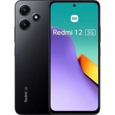 Smartphone Xiaomi Redmi 12 4GB/ 128GB/ 6.79/ 5G/ Negro Medianoche