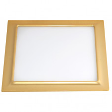 Downlight 16w 3000k Ventura Oro 1280lm 18x18