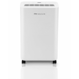 Deshumidificador Ufesa Wellness Dry 1000, 10 litros al día, depósito de 2 litros, 47dB, para 40 m2, función secado ropa, 130 m3/h, blanco