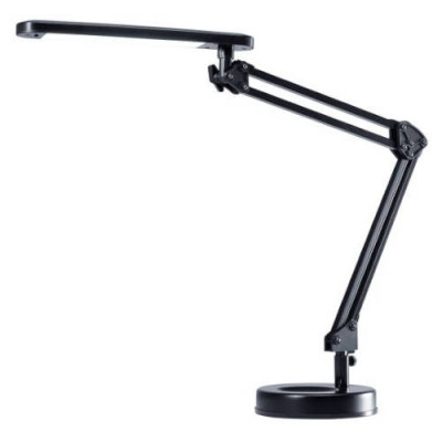 LÁMPARA LED DE SOBREMESA CON CABEZAL PIVOTABLE CON BASE LUZ BLANCA NEUTRO 150X565X280 MM NEGRO ARCHIVO 2000 5061B NE LED4STARS CON BASE