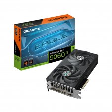 GIGABYTE GeForce RTX 5060 Ti EAGLE OC 8G Tarjeta Gráfica ? 8 GB GDDR7, 128 bits, PCI-E 5.0, 2617 MHz Frecuencia del núcleo, 3 x DisplayPort, 1 x H