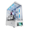CAJA ATX SEMITORRE MARS GAMING MLCDPROW CRISTAL TEMPLADO CURVO PANTALLA LCD 7,2