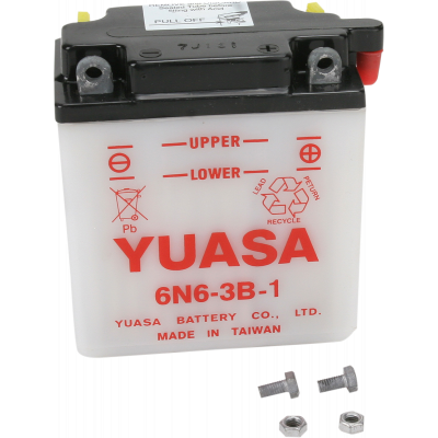 Batería estándar YUASA 6N6-3B-1(DC)