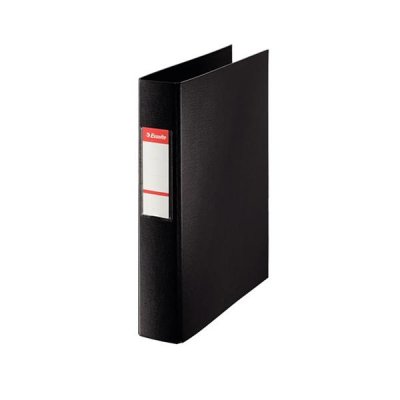 ESSELTE Carpeta PVC 2 anillas 40mm folio negro