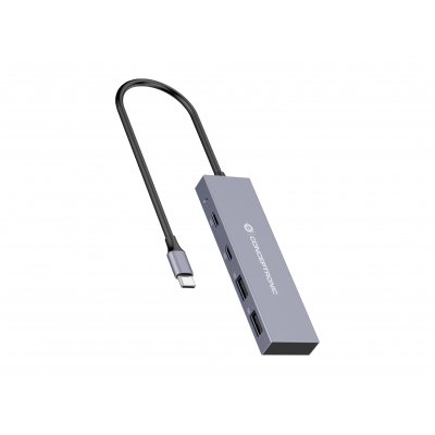Conceptronic HUBBIES13G Hub USB-C 3.2 10Gbps 2x Puertos USB-C + 2x Puertos USB-A