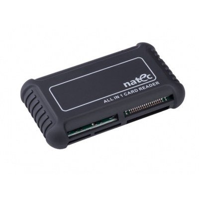 Lector de tarjetas natec all in one beetle sdhc usb 2.0