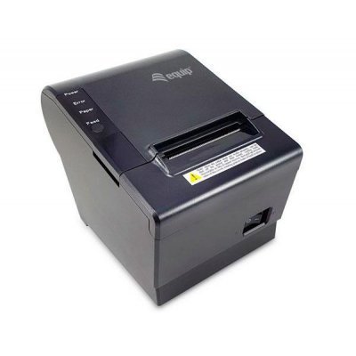 Equip Impresora Termica de Recibos POS 58mm - Resolucion 203dpi - Velocidad 200-220mm - Conexion USB, LAN, RJ-11 - Auto-Corte