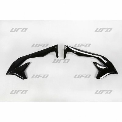 Paneles laterales radiador UFO negro Kawasaki KX450F KA04736#001