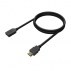 Aisens - Cable Hdmi V2.0 Prolongador Premium Alta Velocidad / Hec 4K@60Hz 18Gbps, A/M-A/H, Negro, 3M