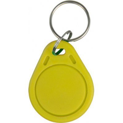 Llavero Proximidad TAG RFID PASIVO 125KHz AMARILLO