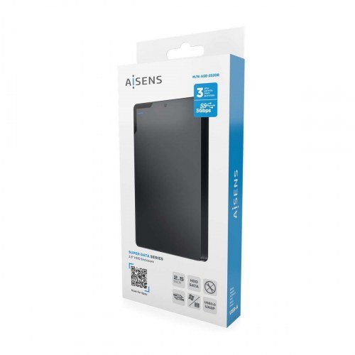 Aisens - Caja Externa 2,5 Ase-2520B 9.5Mm Sata A Usb 3.0/Usb3.1 Gen1,