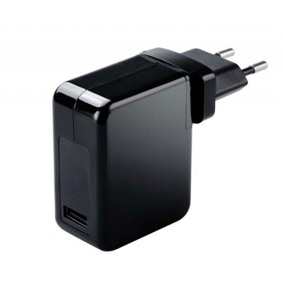 Cargador para portátil universal automático 70W / USB / Negro / MT661