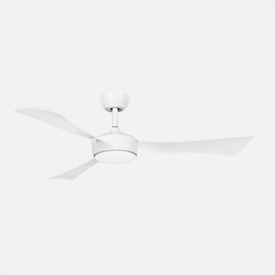 Ventilador Dc Tormos 18w Blanco 3aspas 6vel.132d 2250 Lm 3000-4500-6500k Remoto+memoria+temporizador