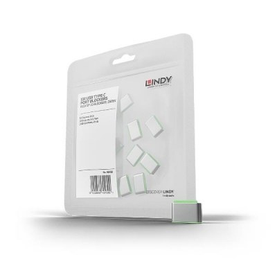 USB TYPEC PORT BLOCKERS,GREEN,10PCS