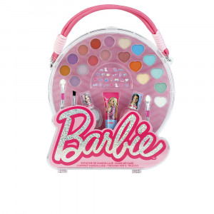 BARBIE MALETA MAQUILLAJE ESTUCHE 8 pz