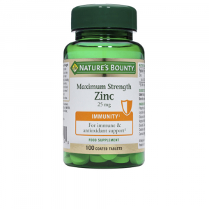 ZINC 25 mg 100 comprimidos recubiertos