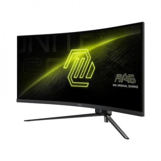 Monitor gaming curvo MSI MAG 345CQRF E20, 34 pulgadas, UWQHD, Rapid VA, 200 Hz, 0,5 ms GtG, FreeSync Premium, HDMI, DisplayPort, negro - imagen 2