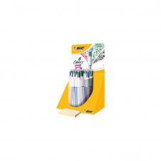 BIC 4 Colours Shine Multicolor Medio 20 pieza(s)