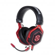 Konix KX DND D20 7.1 GAMING HEADEST Auriculares Alámbrico Diadema Juego USB tipo A Negro, Rojo