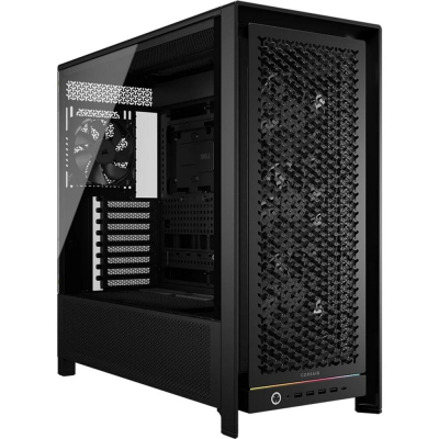 Caja ordenador gaming corsair frame 5000d rs atx cristal templado negra