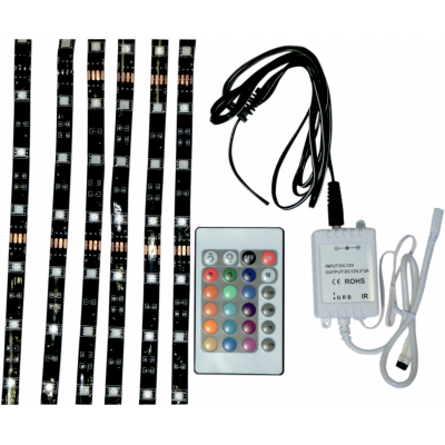 Kit de luz LED embellecedora con mando a distancia BRITE-LITES BL-RGBLEDM
