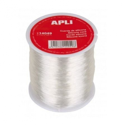 Bobina de Cuerda de Silicona Semielástica Apli 14049/ 100m
