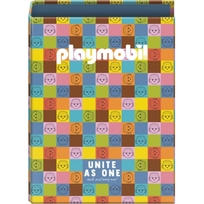 Dohe Playmobil Unite as One Carpeta de 4 Anillas Mixtas de 40mm - Formato Folio - Cubierta en Carton Forrado Plastificado