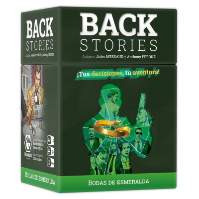 Juego de mesa back stories 2 - bodas de esmeralda