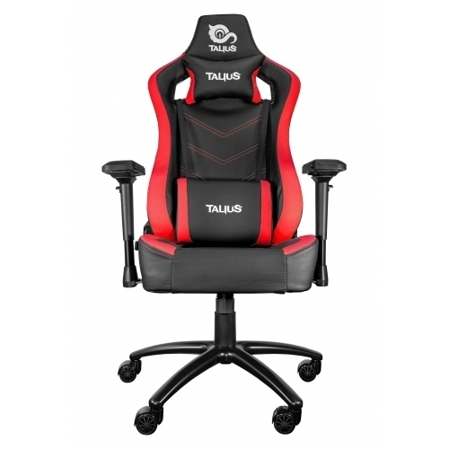 Talius silla Vulture gaming negra/roja butterfly, base nylon, ruedas nylon, 4D