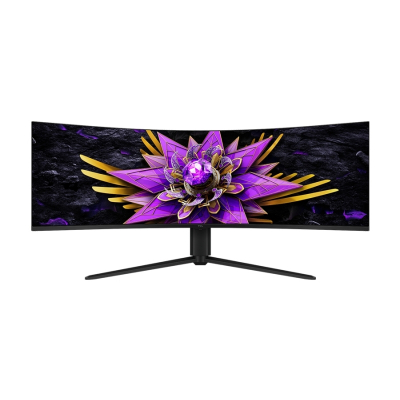 TCL 57R94 Monitor 57 Curvo MiniLED 32:9 - Dual 4K 7680x2160 - 120Hz - Respuesta 1ms - Vesa 100x100 - Color Blanco