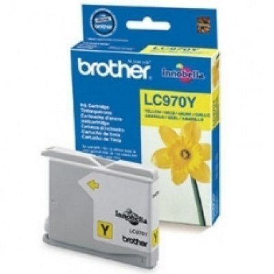 Cartucho tinta brother lc970y amarillo 300 paginas dcp - 135c - dcp - 150c - mfc - 235c - mfc - 260c