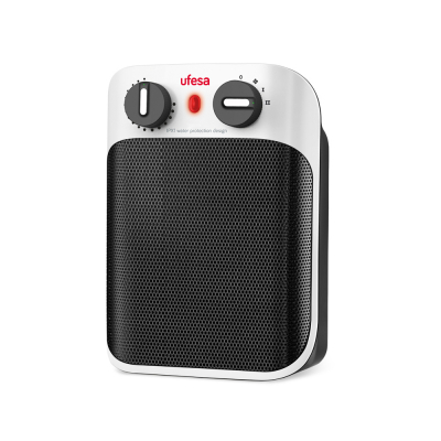 CC1800IP calefactor eléctrico Interior Negro, Blanco 1800 W Ventilador eléctrico