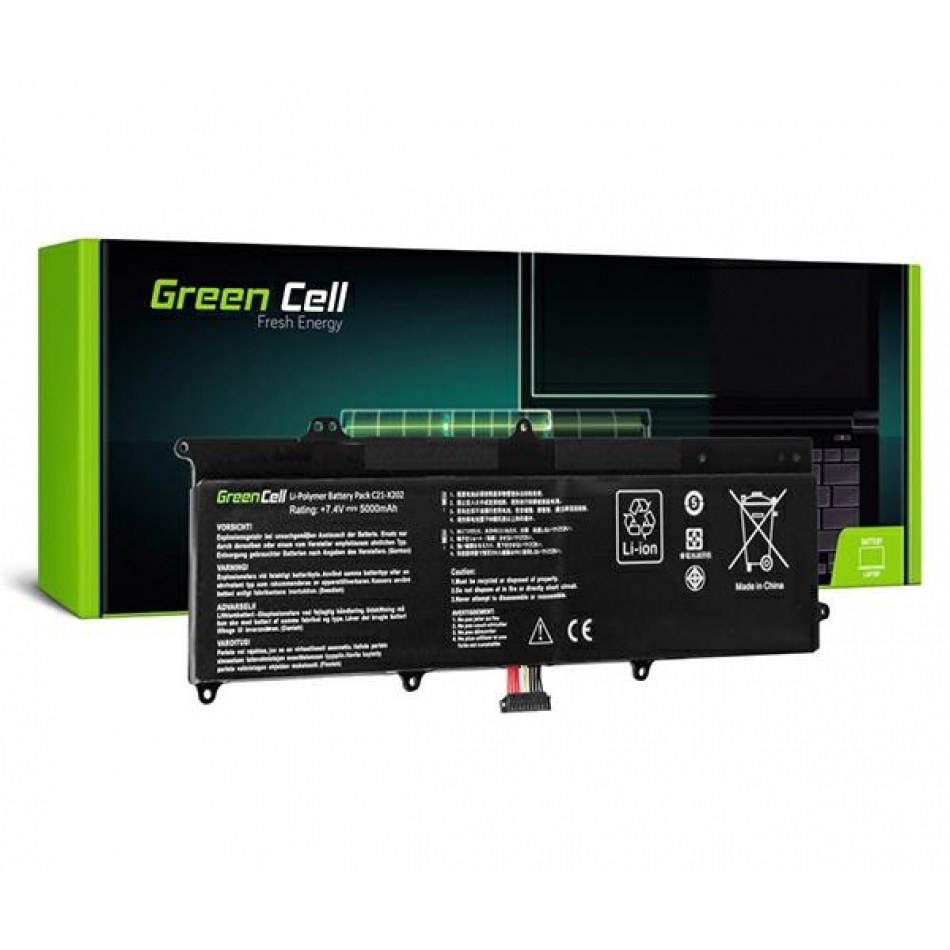 Batería para portátil Asus x201e / x202e / s200 / s200e 7.4v 4500MAH AS88