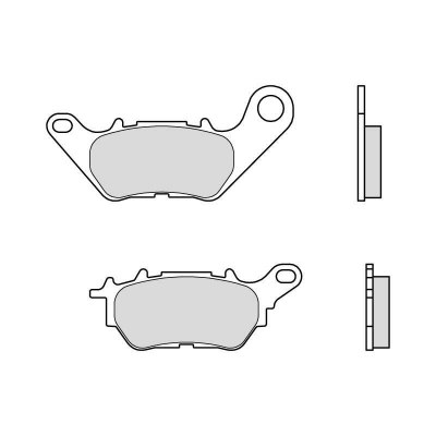 Pastillas de freno orgánicas Brembo 07YA53CC 07YA53CC