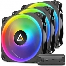 Kit ventiladores gaming antec prizm x 3 x 120mm argb