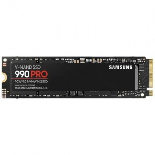 Disco SSD Samsung 990 PRO 4TB/ M.2 2280 PCIe 4.0/ con Disipador de Calor/ Compatible con PS5 y PC