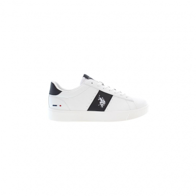 Zapatilla U S POLO TYMES TYMES009 WHI BLK01 Blanco