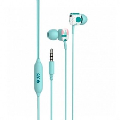 Auriculares micro spc hype verde conector 3.5mm - boron multifuncion - manos libres