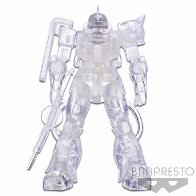 Figura banpresto zaku char's custom mobile suit gundam internal structure ver.b